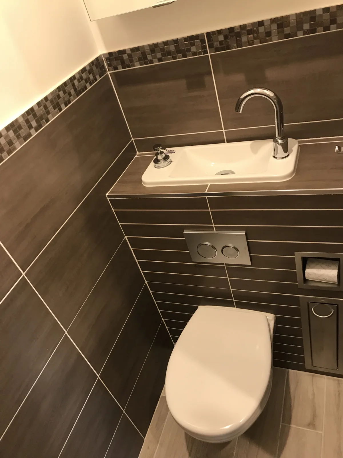 Installation WC suspendu